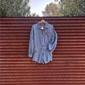 We The Free Light Blue Jean Shorts